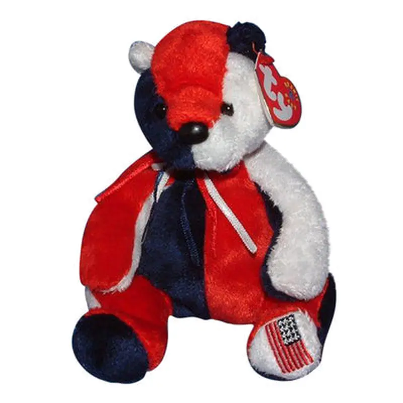 Patriot the Bear (Flag on Left Foot)