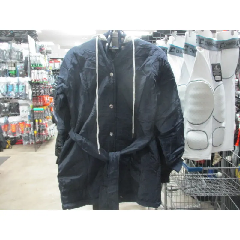 PRETTYGARDEN Women's Hooded Puffer Jacket Navy Size Small