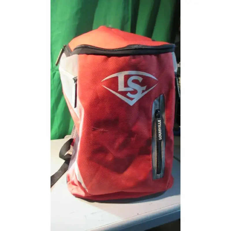Used Louisville Slugger Youth Genuine 4 Bat Back Pack