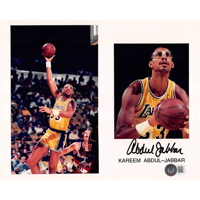 Lakers Kareem Abdul-Jabbar Authentic Signed 8x10 Photo Autographed BAS #BL44859