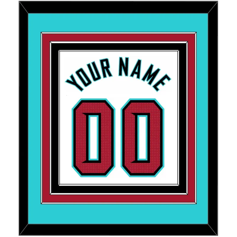 Arizona Name & Number - Home White - Triple Mat 2