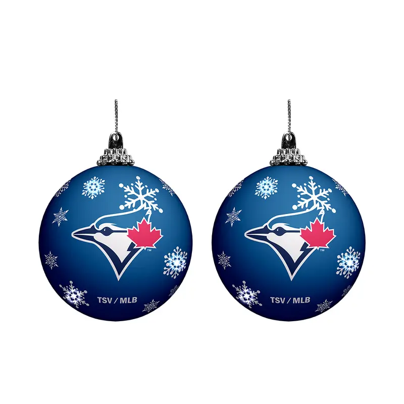 MLB Toronto Blue Jays Light-Up Ornament 2-Pack