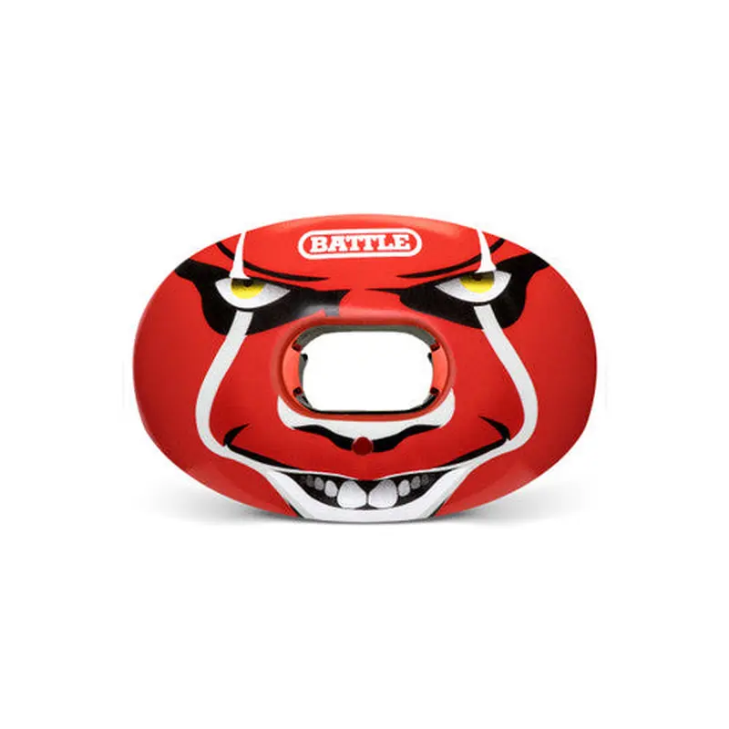 New Battle "Clown23" Oxygen Football Mouthguard - Red- OSFM