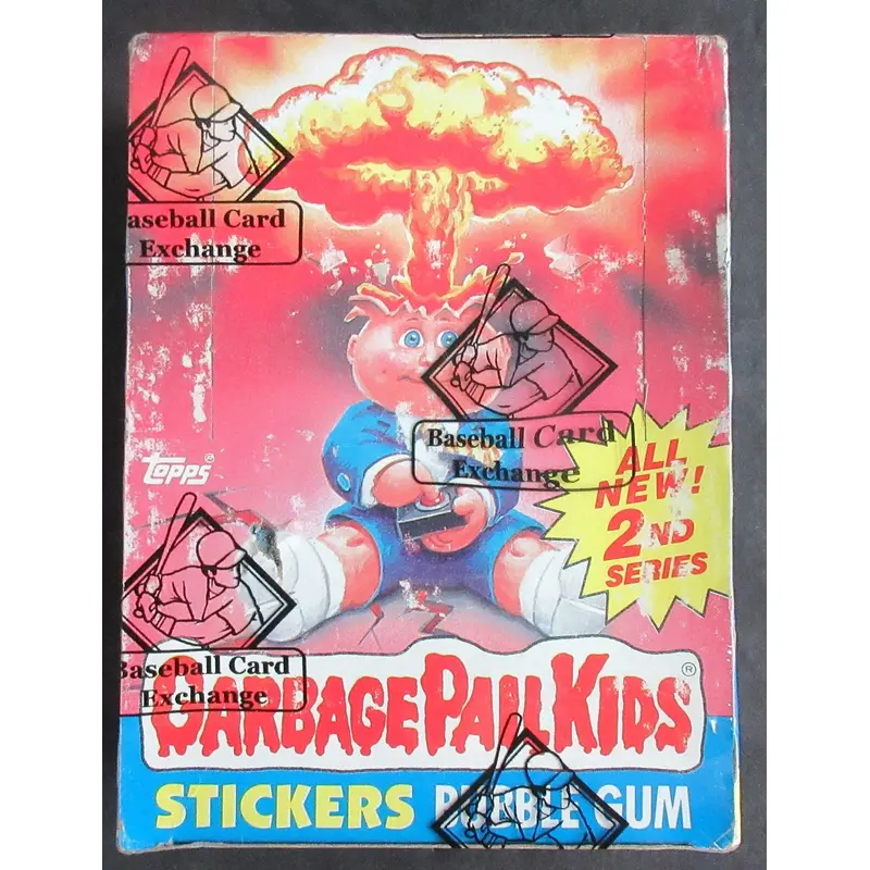 1985 Topps Garbage Pail Kids Series 2 Unopened Wax Box (w/ price) (Read) (BBCE) (A15159)