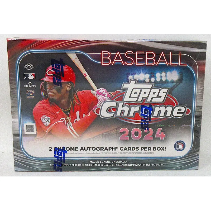 2024 Topps Chrome Baseball Breaker's Delight Box (Hobby) (1/12)