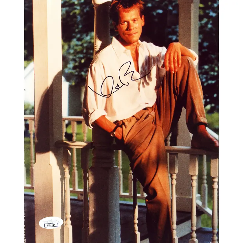 Kevin Bacon Footloose Authentic Signed 8x10 Vertical Photo JSA #CE01145