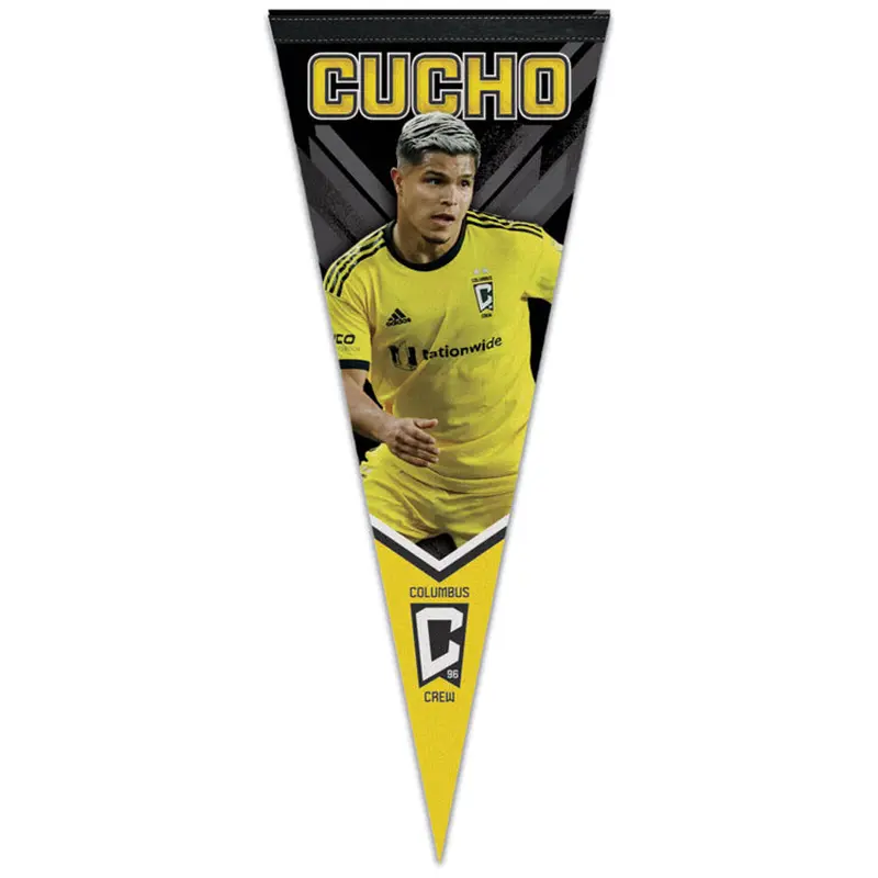 Cucho Hernandez Columbus Crew Official MLS Soccer Premium Felt Pennant - Wincraft Inc.