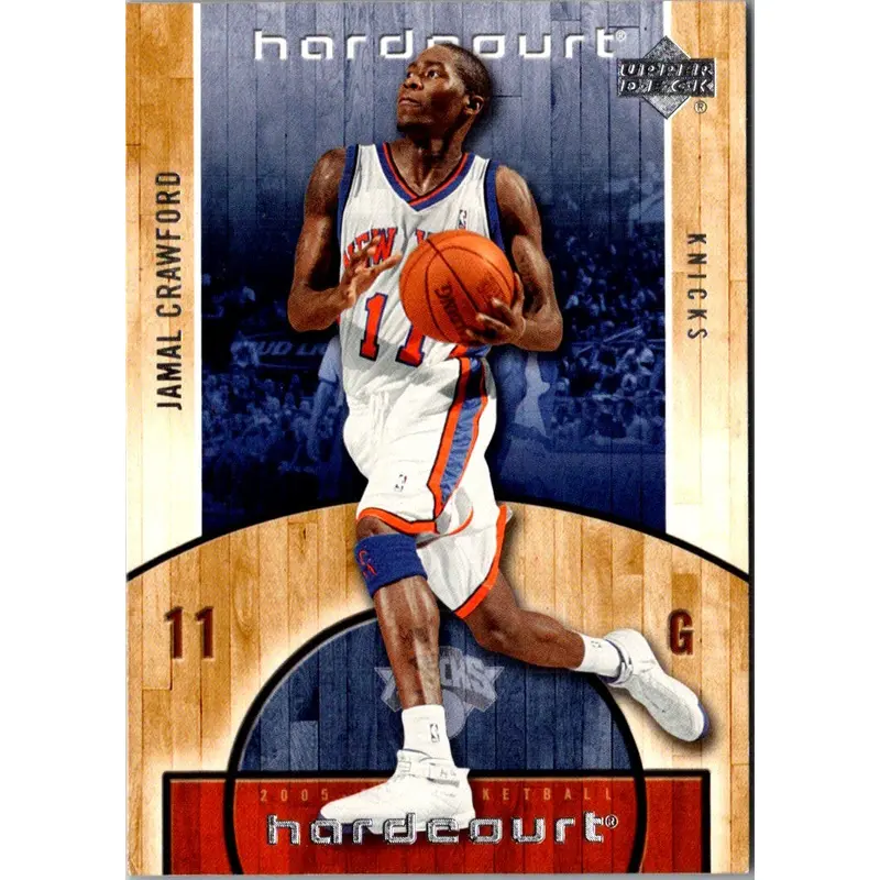2005 Upper Deck Hardcourt Jamal Crawford #58