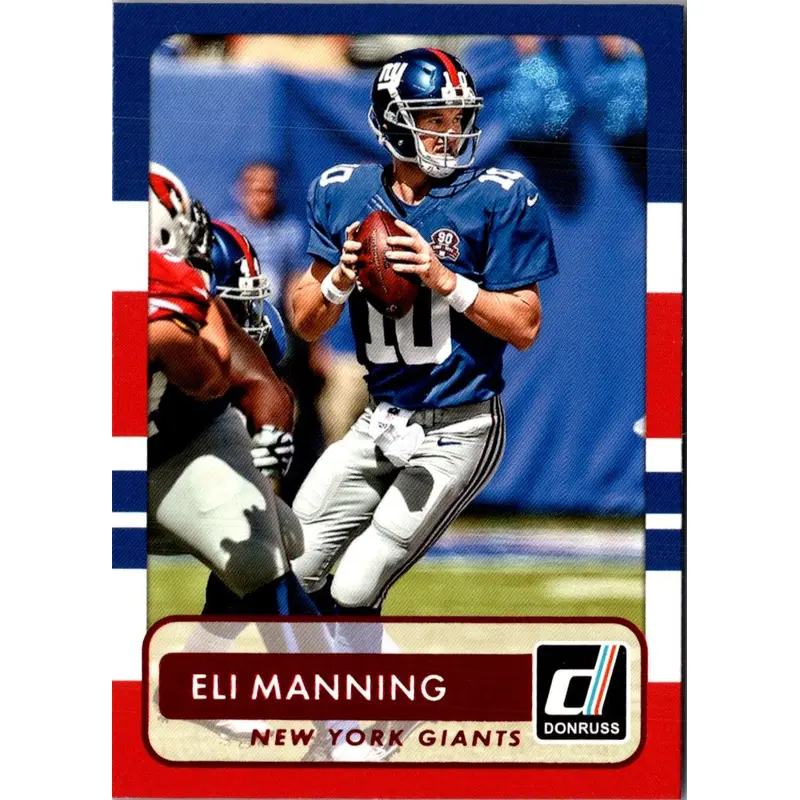 2015 Donruss Red Foil Eli Manning #16