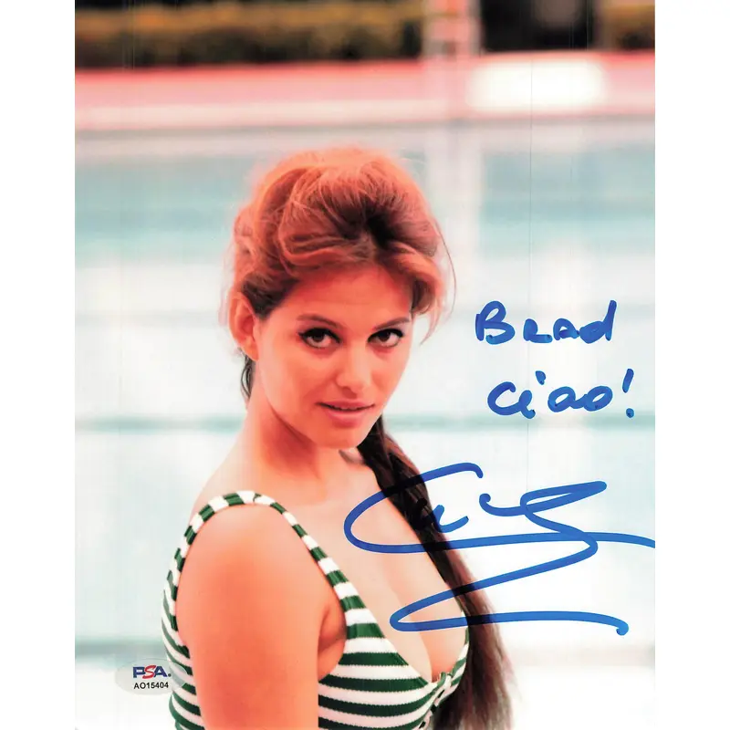 Claudia Cardinale signed 8x10 photo PSA/DNA Autographed Actress