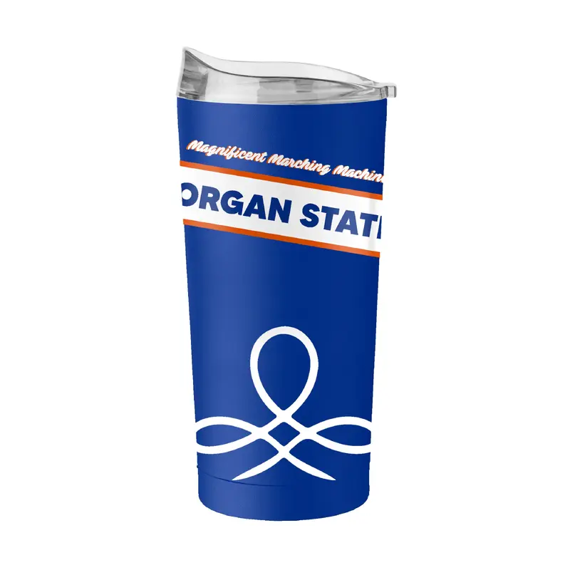 Morgan State 20oz Marching Machine Powder Coat Tumbler