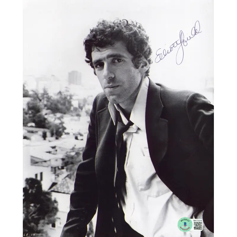 Elliott Gould The Long Goodbye Authentic Signed 8x10 Photo BAS #BA73319