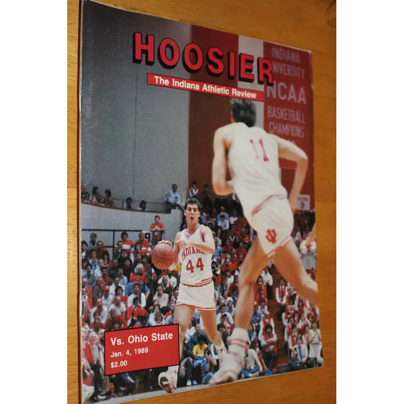1989 Indiana University vs Ohio State Basketball Program