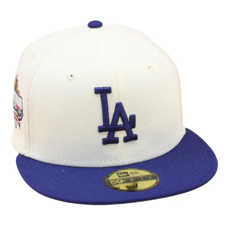 New Era - Los Angeles Dodgers 59Fifty Fitted 100 Years Anniversary - Chrome/Blue