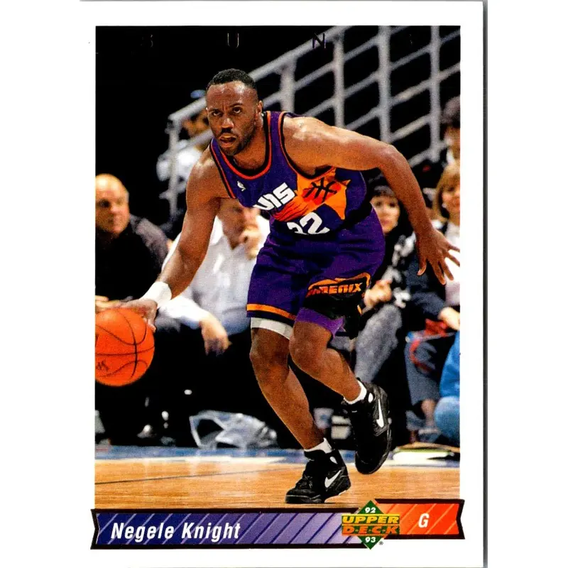 1992 Upper Deck Negele Knight #390