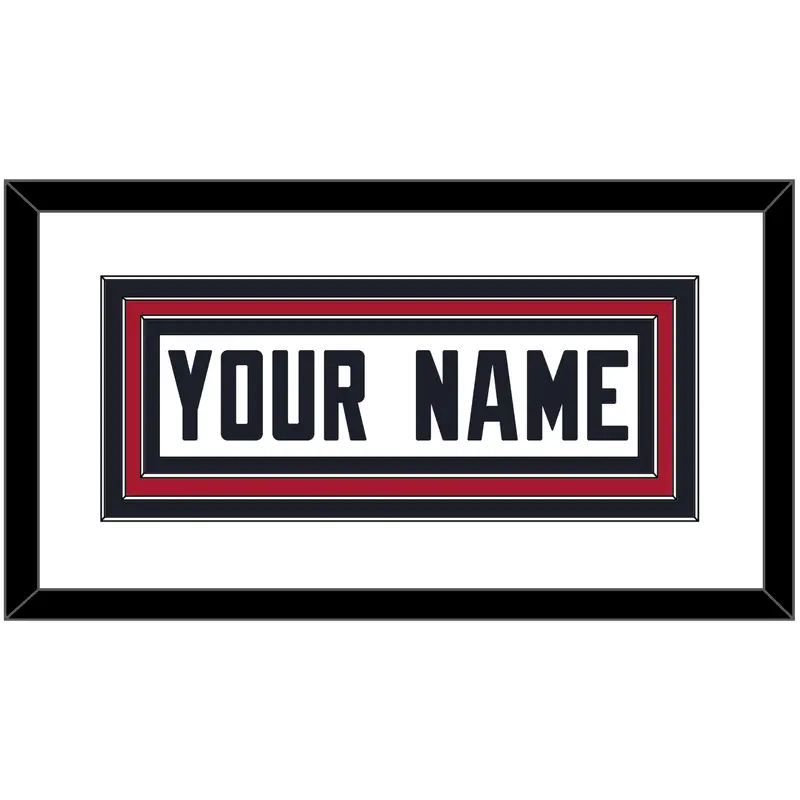Houston Nameplate - Road White (2002-2023) - Triple Mat 2