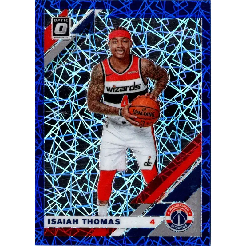 2019 Donruss Optic Blue Velocity Isaiah Thomas #119