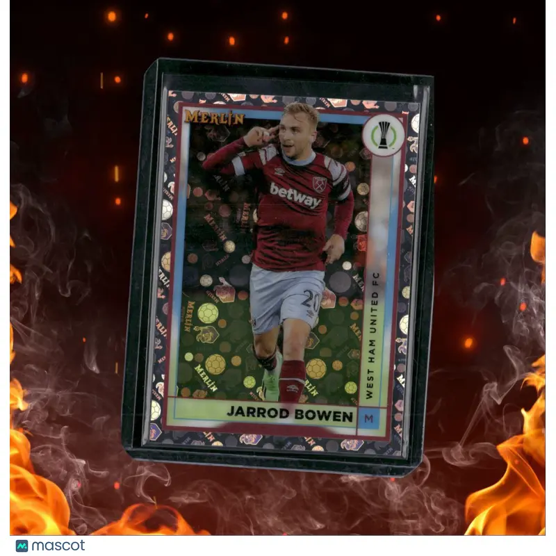 2022 Topps Merlin Chrome UCC Jarrod Bowen Retro Logo #134