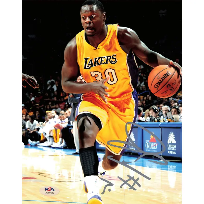 Julius Randle signed 8x10 photo PSA/DNA Los Angeles Lakers Autographed