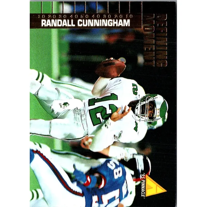 1995 Pinnacle Club Collection Randall Cunningham #63