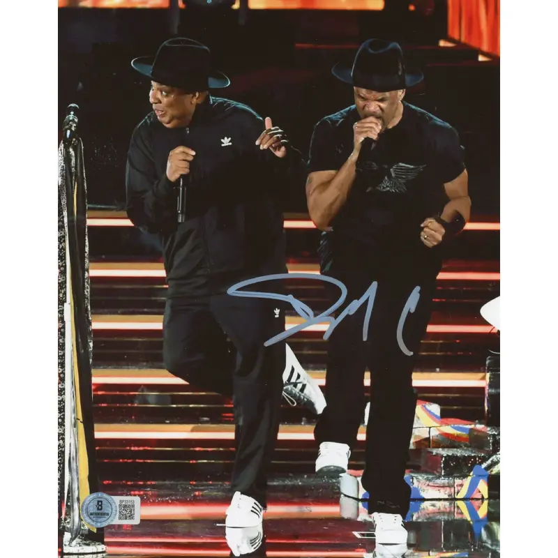 Darryl McDaniels Run DMC Authentic Signed 8x10 Photo Autographed BAS #BP33153