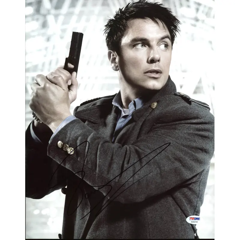 John Barrowman Torchwood Authentic Signed 11X14 Photo PSA/DNA #AB43748