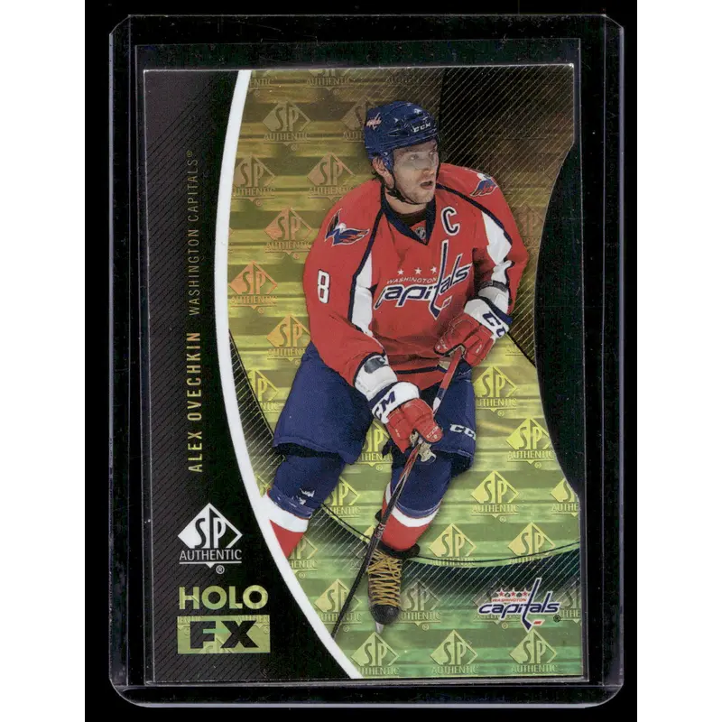 2010-11 Upper Deck SP Authentic - Holo FX - Die-Cut - Alex Ovechkin #FX8