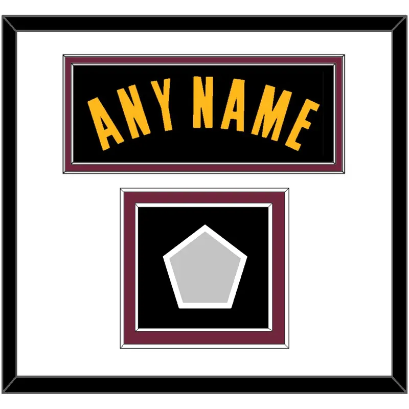 Cleveland Name & Champions Patch - Black Pride (2015-2017) - Double Mat 1