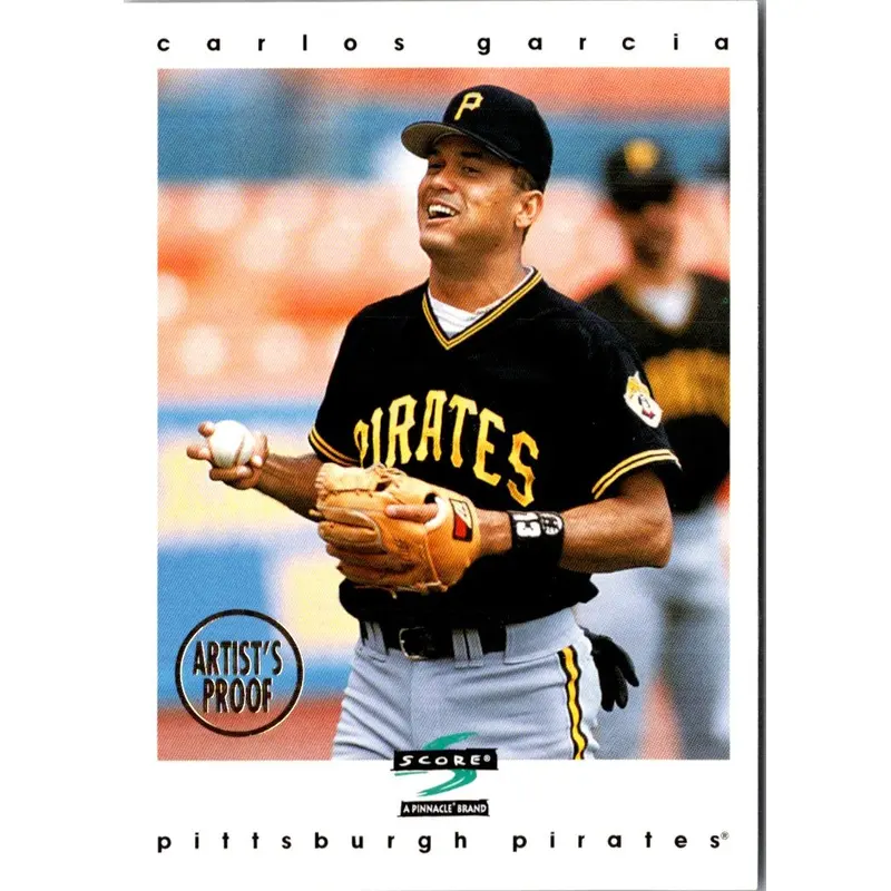1997 Score Artist's Proofs White Border Carlos Garcia #297