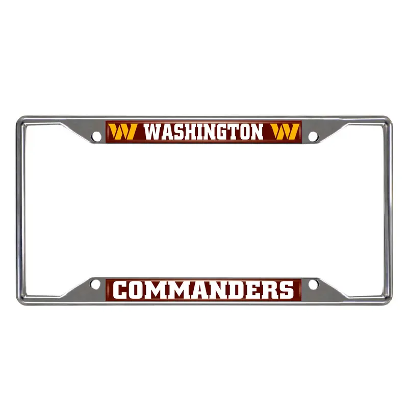 NFL - Washington Commanders Chrome License Plate Frame