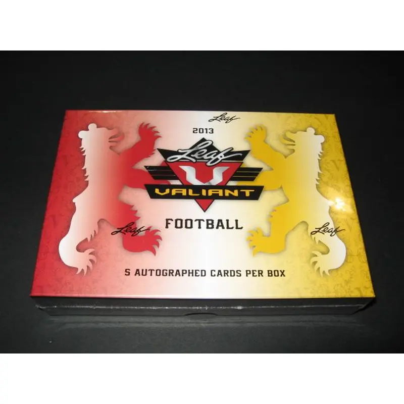 2013 Leaf Valiant Football Box (Hobby)