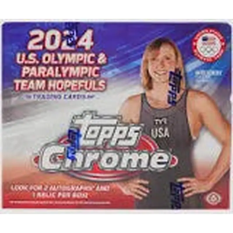 2024 Topps Chrome U.S. Olympic & Paralympic Team Hopefuls Hobby