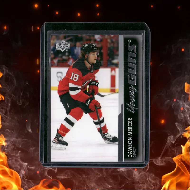 2021-22 Upper Deck Dawson Mercer Young Guns #459