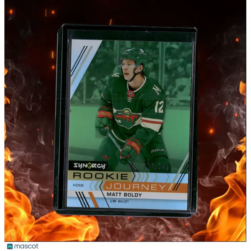 2022-23 Upper Deck Synergy Matt Boldy Journey Home Green Rookie 233/249 #RJ-1
