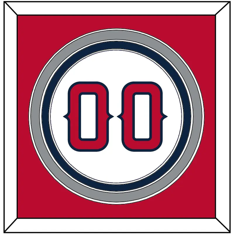 Los Angeles Number - Home White (2002-2023) - Triple Mat 2