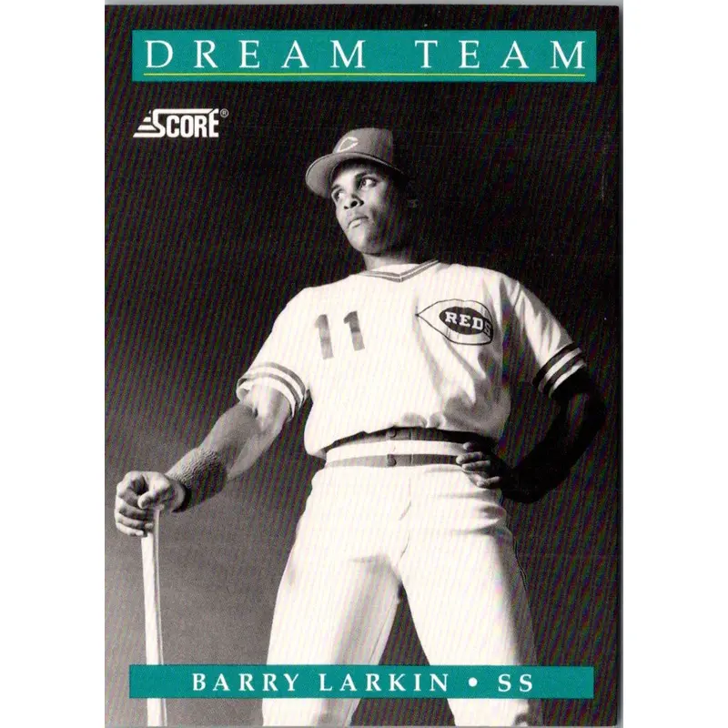 1991 Score Barry Larkin #888