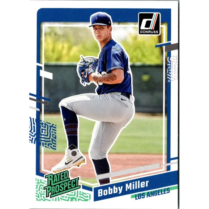 2023 Donruss Holo Blue Bobby Miller #41
