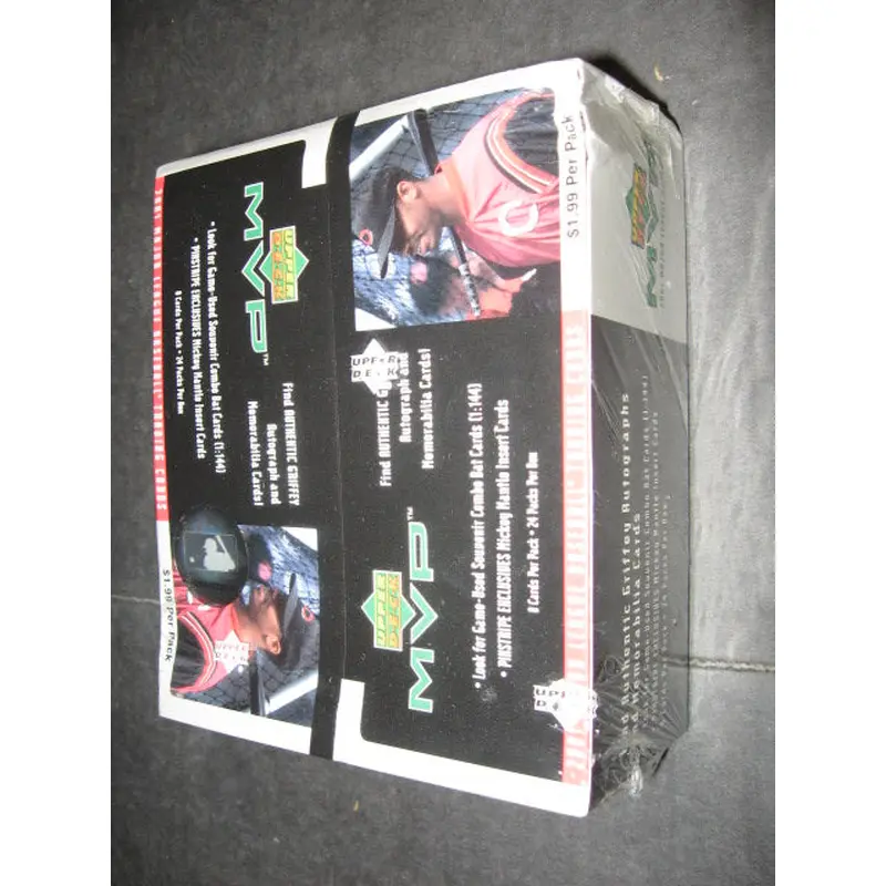 2001 Upper Deck MVP Baseball Box (Retail)