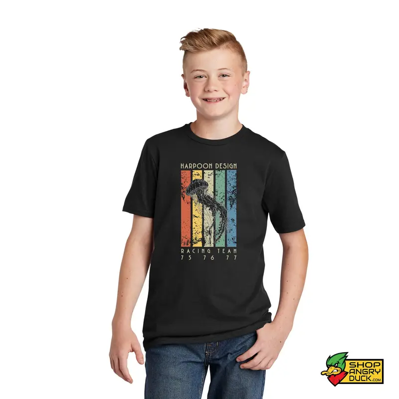 Harpoon Design Retro Jelly Youth Hoodie