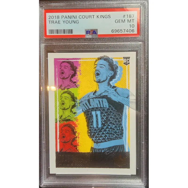 Trae Young 2018 Court Kings #187 PSA 10 Gem Mint
