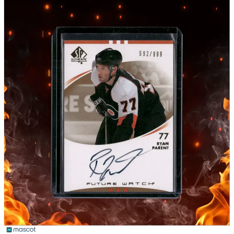 2007-08 SP Authentic Ryan Parent Future Watch Rookie Auto 592/999 #236