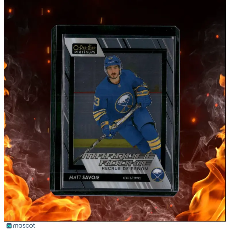2023-24 O-Pee-Chee Platinum Matt Savoie Marquee (C) Rookie #297