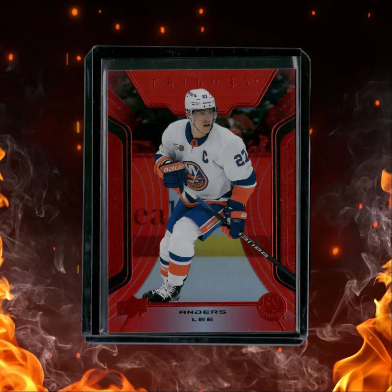 2023-24 Upper Deck Trilogy Red Anders Lee 029/249 #32