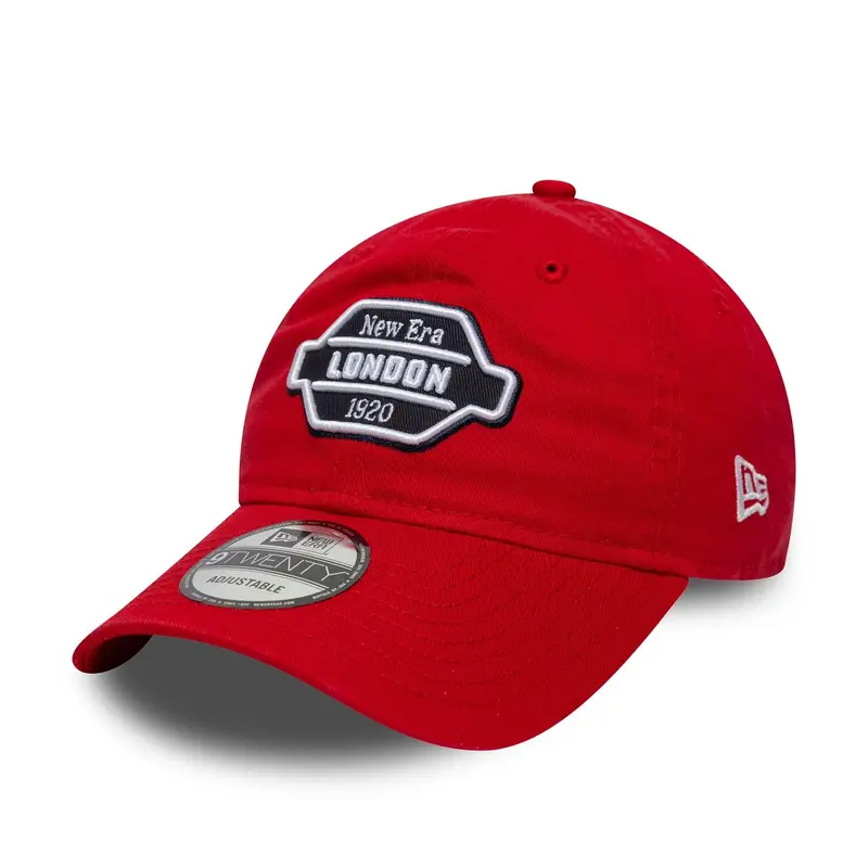 New Era London Red 9TWENTY Adjustable Cap