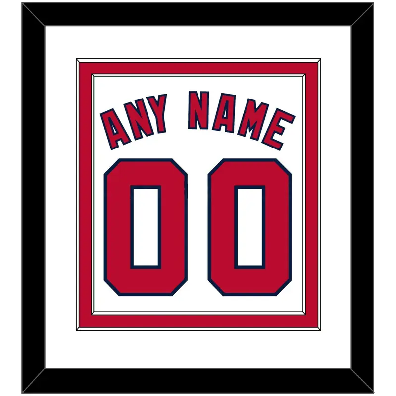 Washington Name & Number - Home White - Double Mat 1