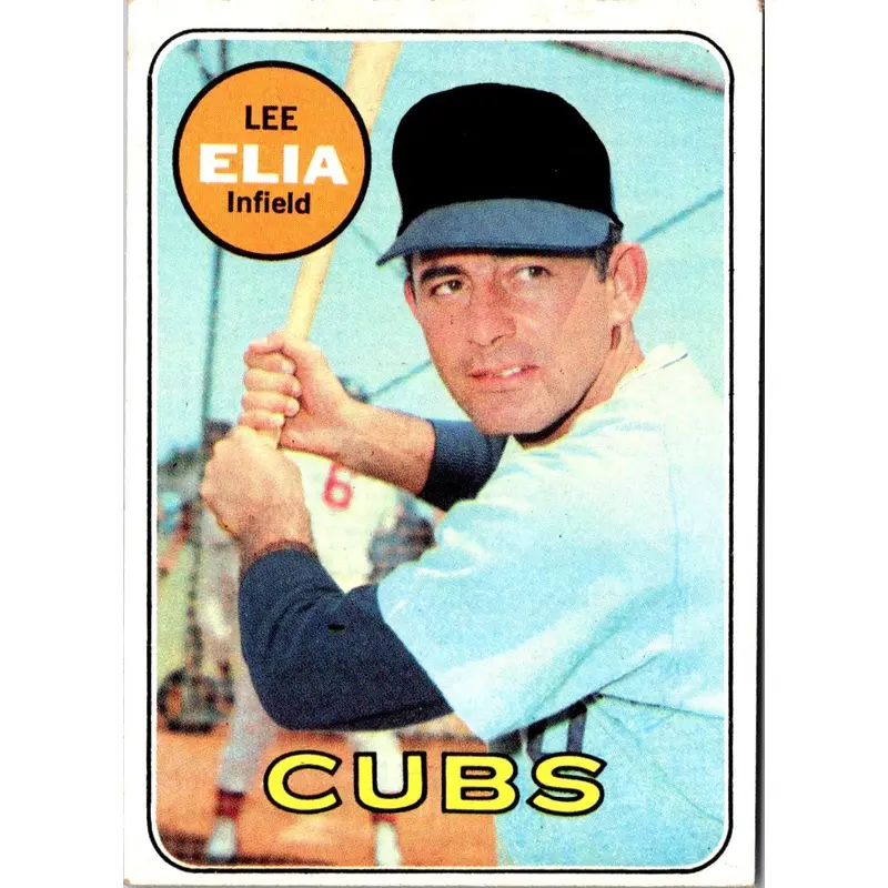 1969 Topps Lee Elia #312 EX