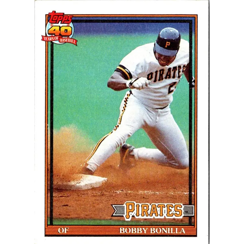 1991 Topps Bobby Bonilla #750