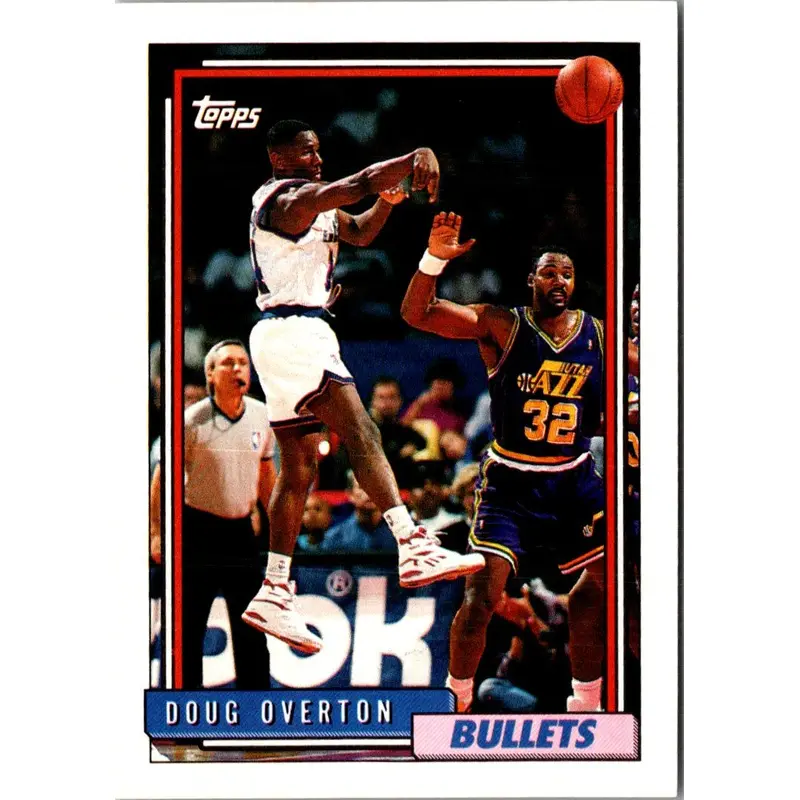 1992 Topps Doug Overton #317