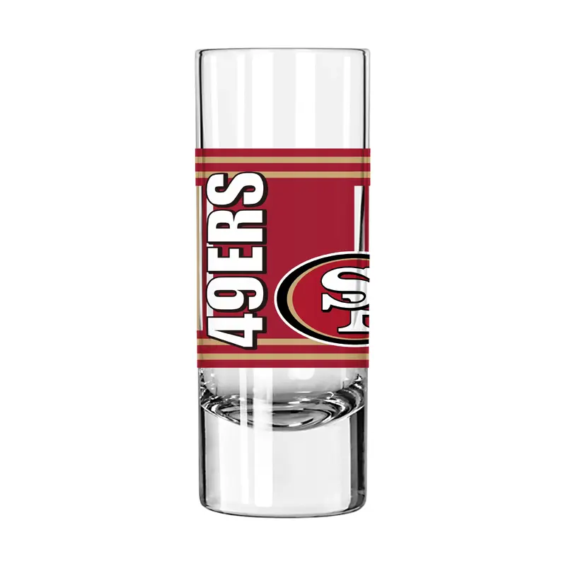 San Francisco 49ers 2.5oz Hero Shooter Glass
