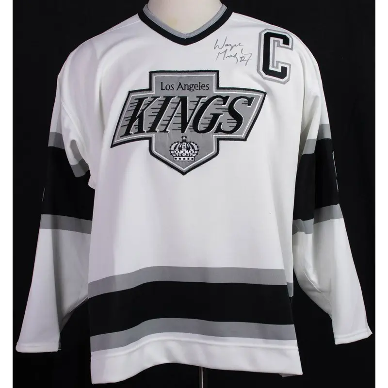 Wayne Gretzky Signed Los Angeles Kings Authentic Game Model CCM Jersey PSA DNA